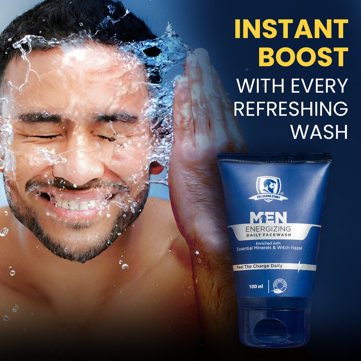 Daily Cleansing Facewash | For Men | Pore Cleansing | 100 ml