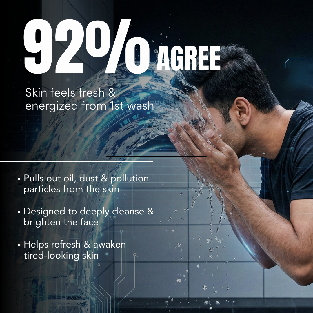 Daily Cleansing Facewash | For Men | Pore Cleansing | 100 ml