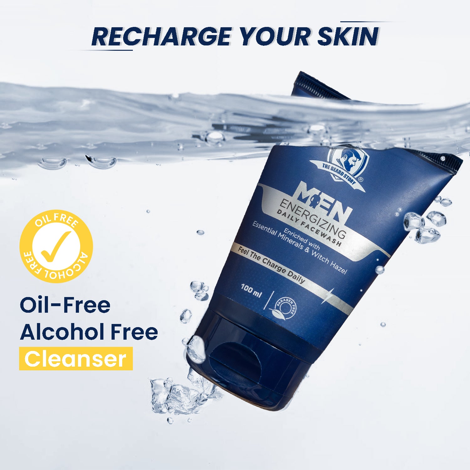 Daily Cleansing Facewash | For Men | Pore Cleansing | 100 ml