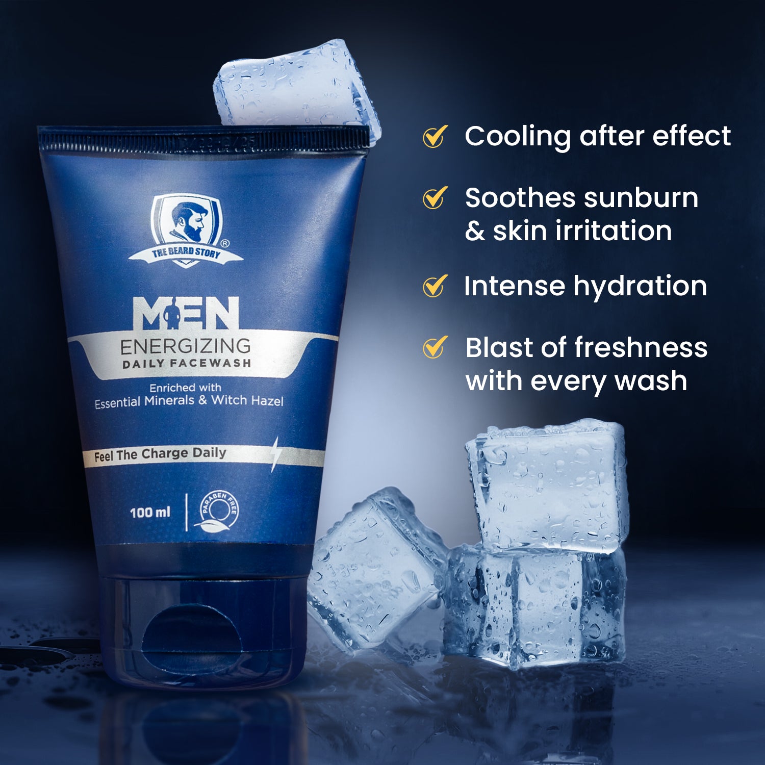 Daily Cleansing Facewash | For Men | Pore Cleansing | 100 ml
