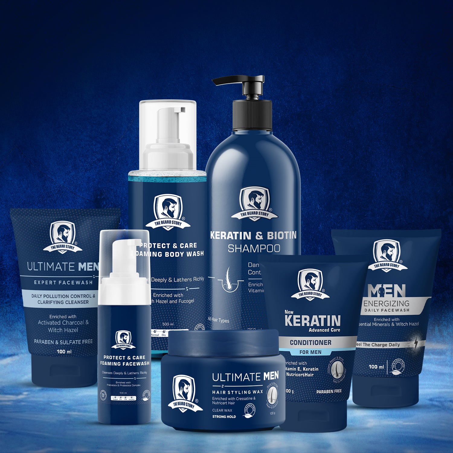 The Beard Story Protect & Care Foaming Facewash, 100ml