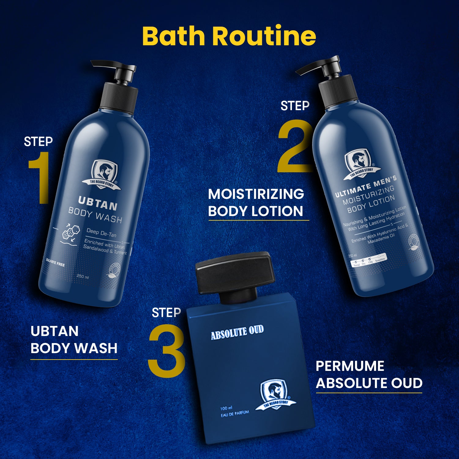 The Beard Story Ubtan Body Wash, 250ml