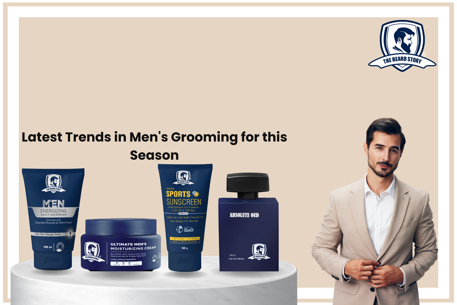 Latest Trends in Men's Grooming for this Season