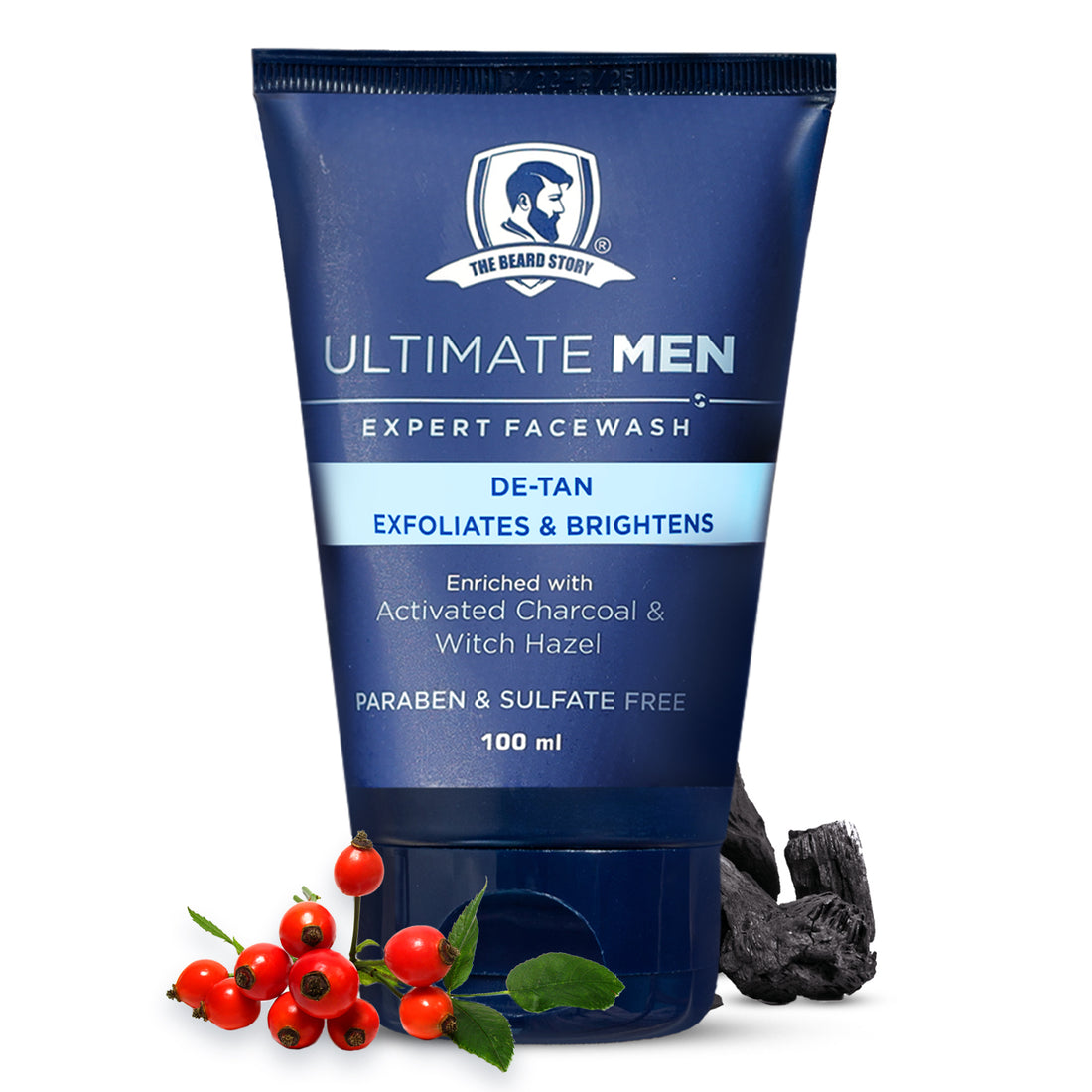 Facewash with Activated Charcoal | For Men | Anti Pollution &amp; Dirt Absorbent | 100g