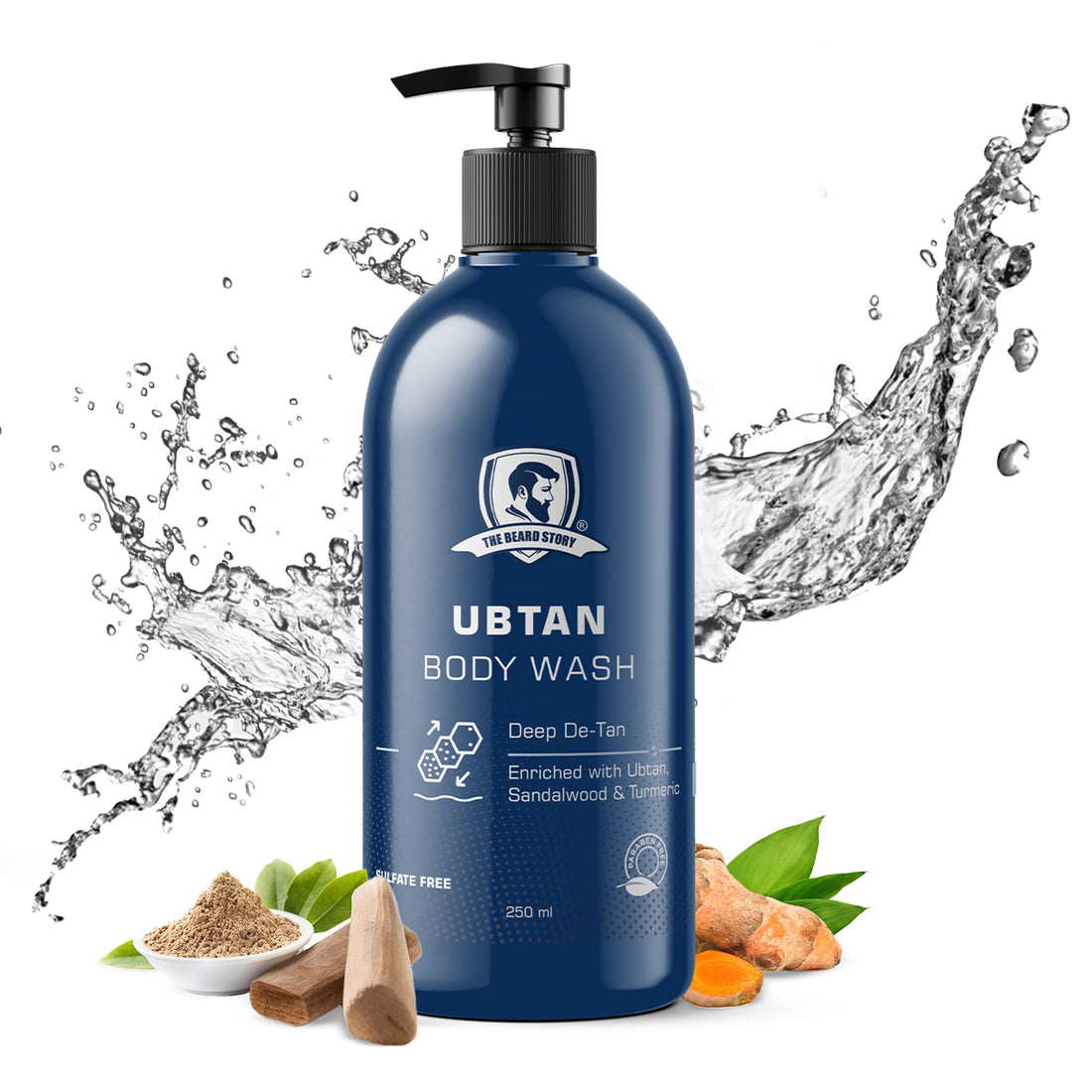 The Beard Story Ubtan Body Wash, 250ml