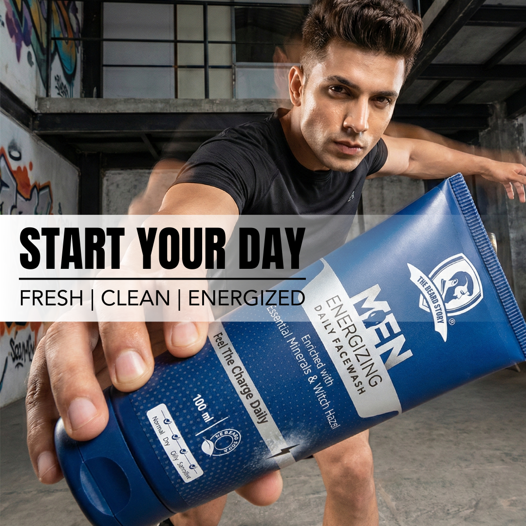 Daily Cleansing Facewash | For Men  | Pore Cleansing | 100 ml