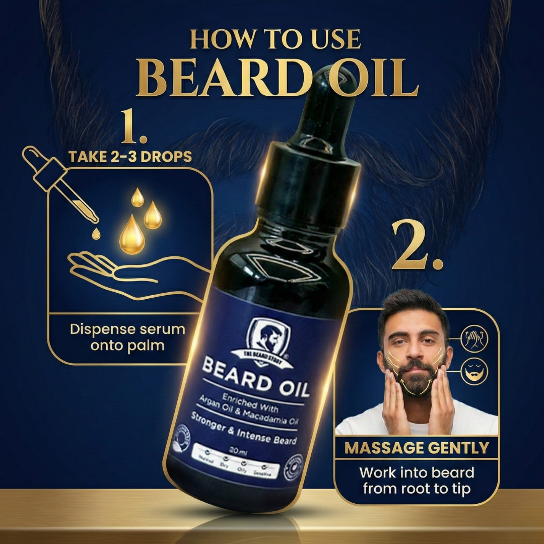 The Beard Story Beard Oil, 30ml