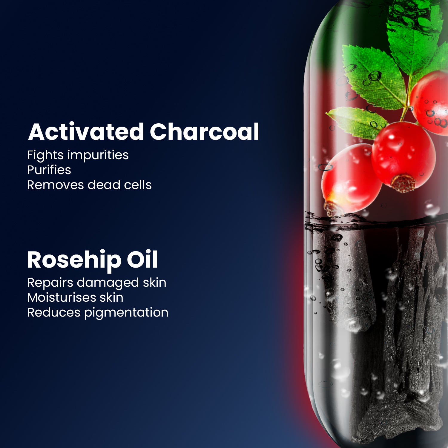 Facewash with Activated Charcoal | For Men | Anti Pollution &amp; Dirt Absorbent | 100g
