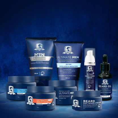 Hair Styling Gel | For Men | Strong Hold | UV Protection | Long Lasting Shine | Non Sticky | 100g