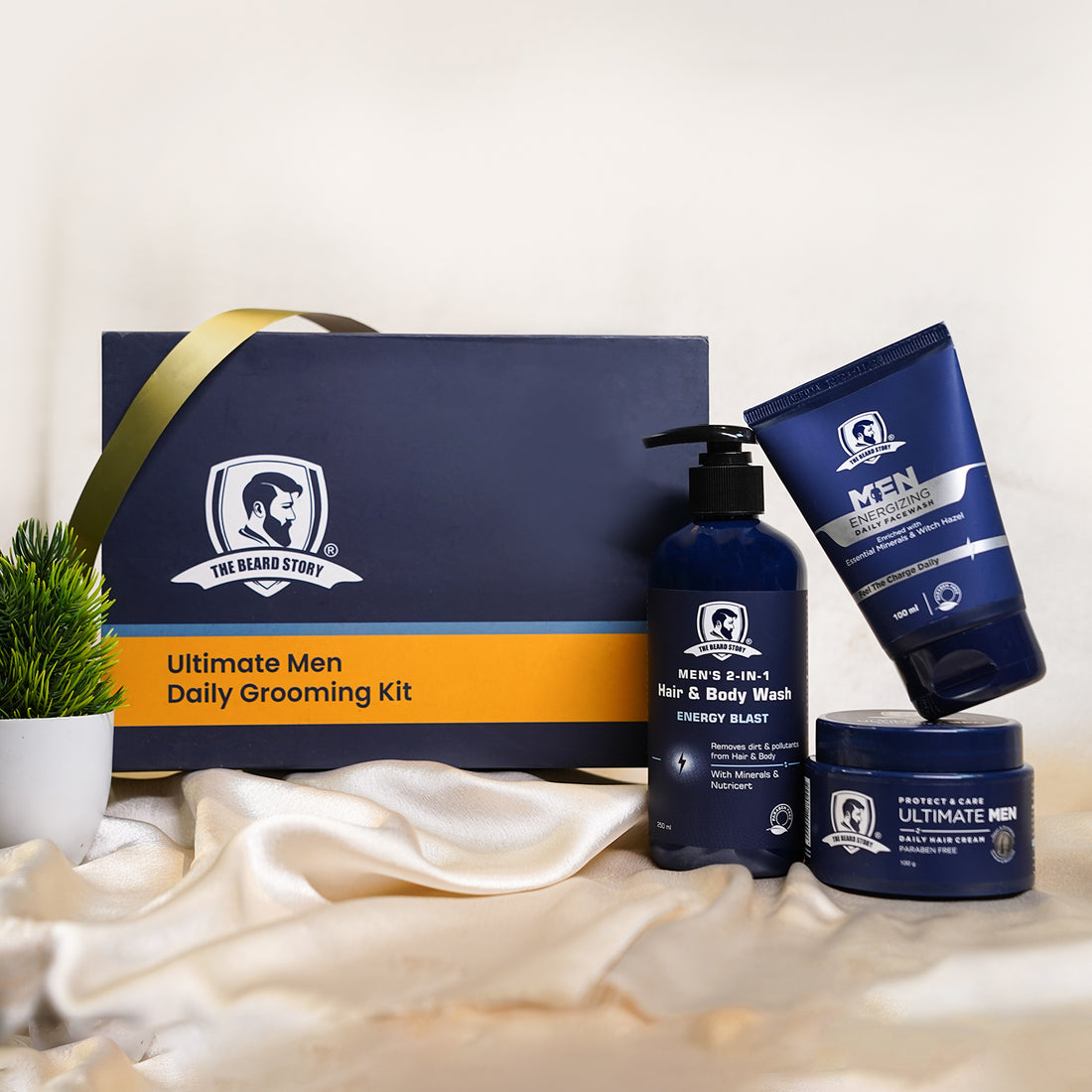 The Beard Story Ultimate Men Daily Grooming Kit