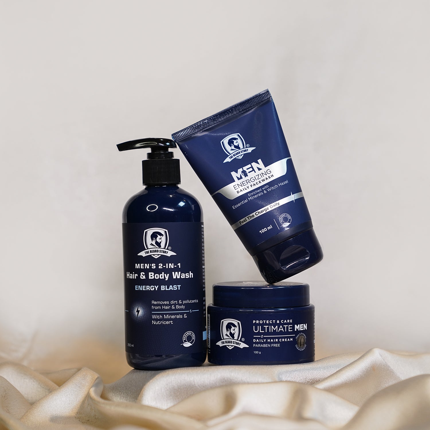 The Beard Story Ultimate Men Daily Grooming Kit