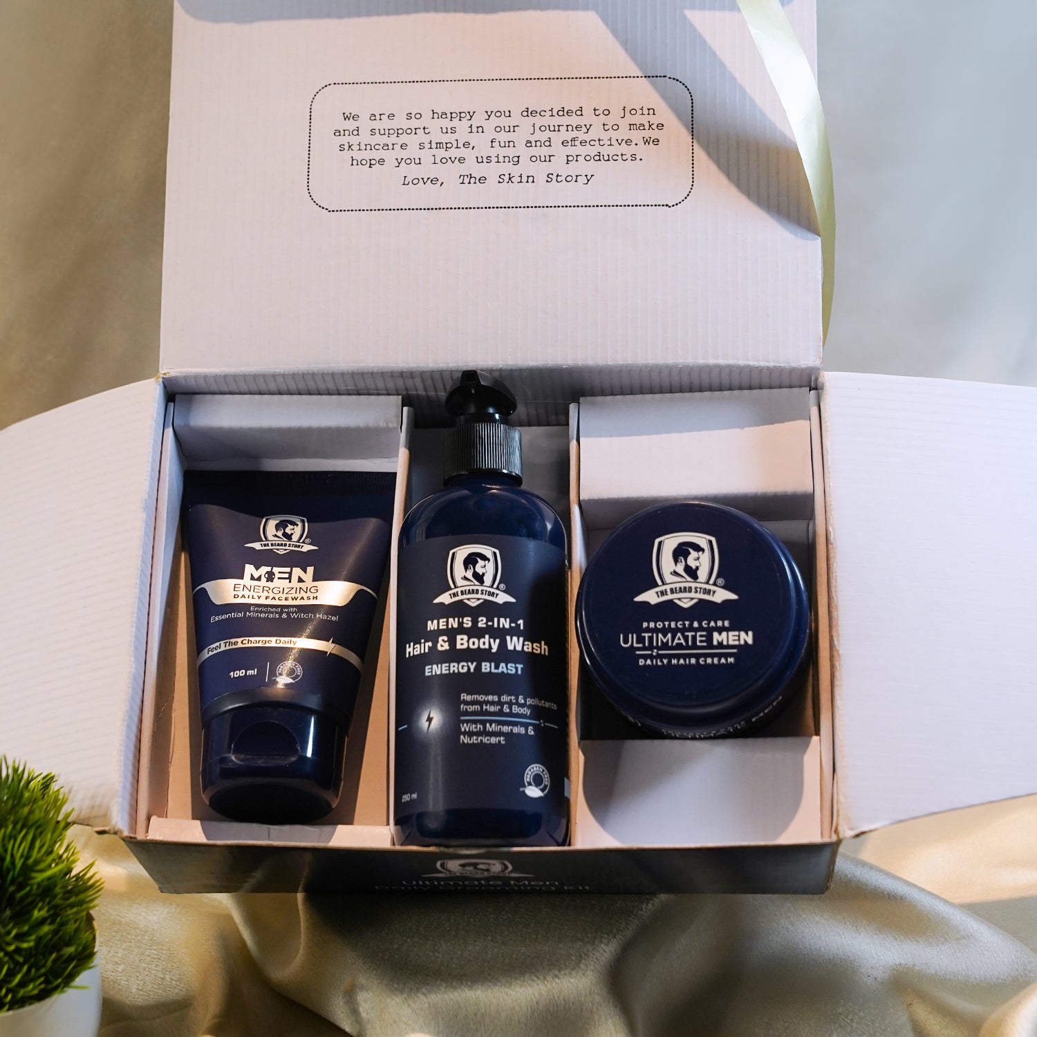 The Beard Story Ultimate Men Daily Grooming Kit