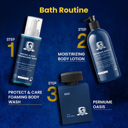 The Beard Story Protect &amp; Care Foaming Body Wash. 500ml